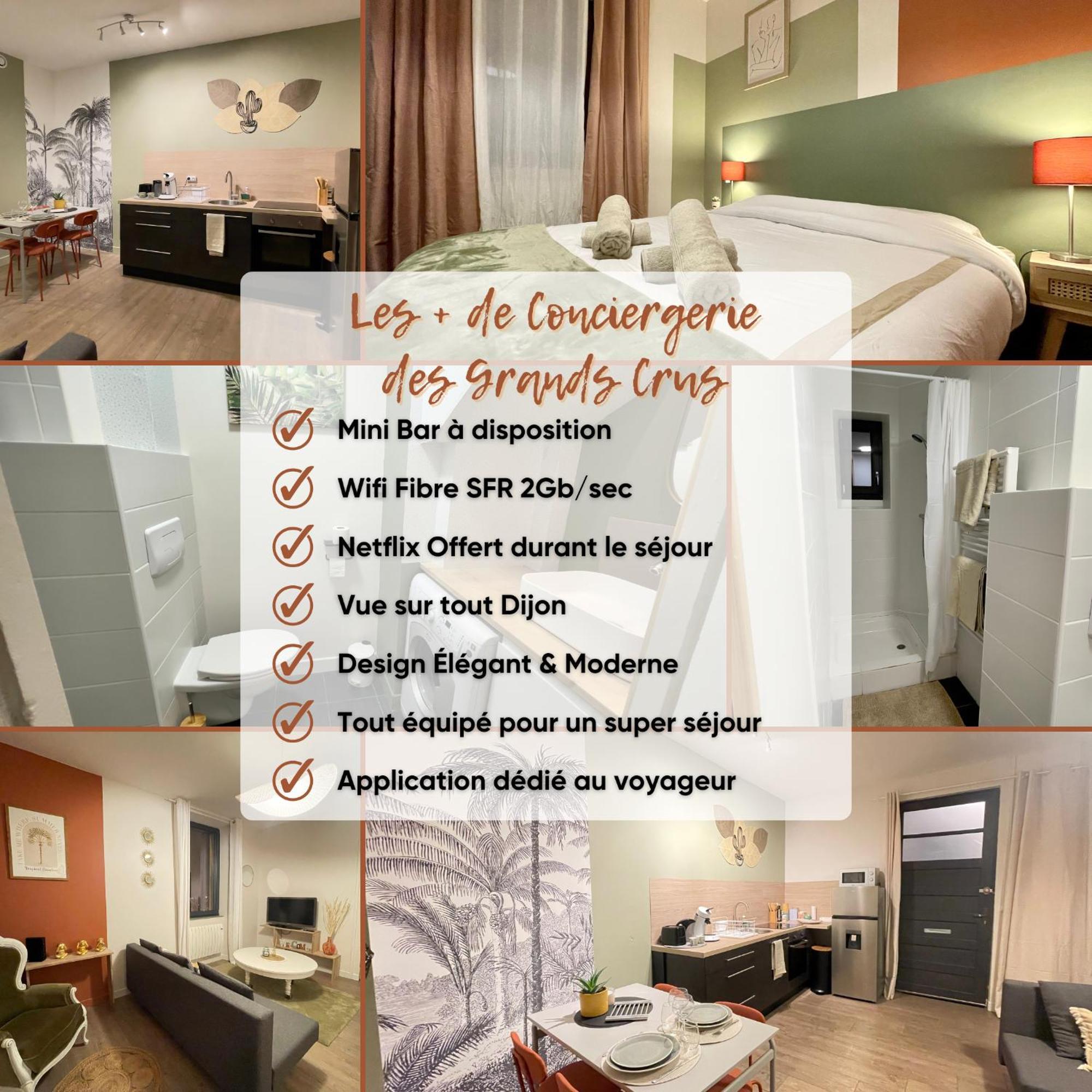 Apartmán Les Vignes - T2 Cosy, Calme, Excentre Dijon Exteriér fotografie